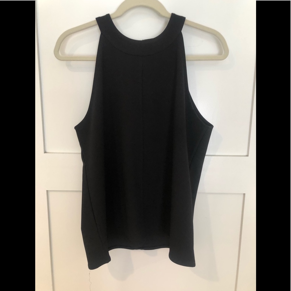 🎈Ann Taylor Black Tank - Size Large